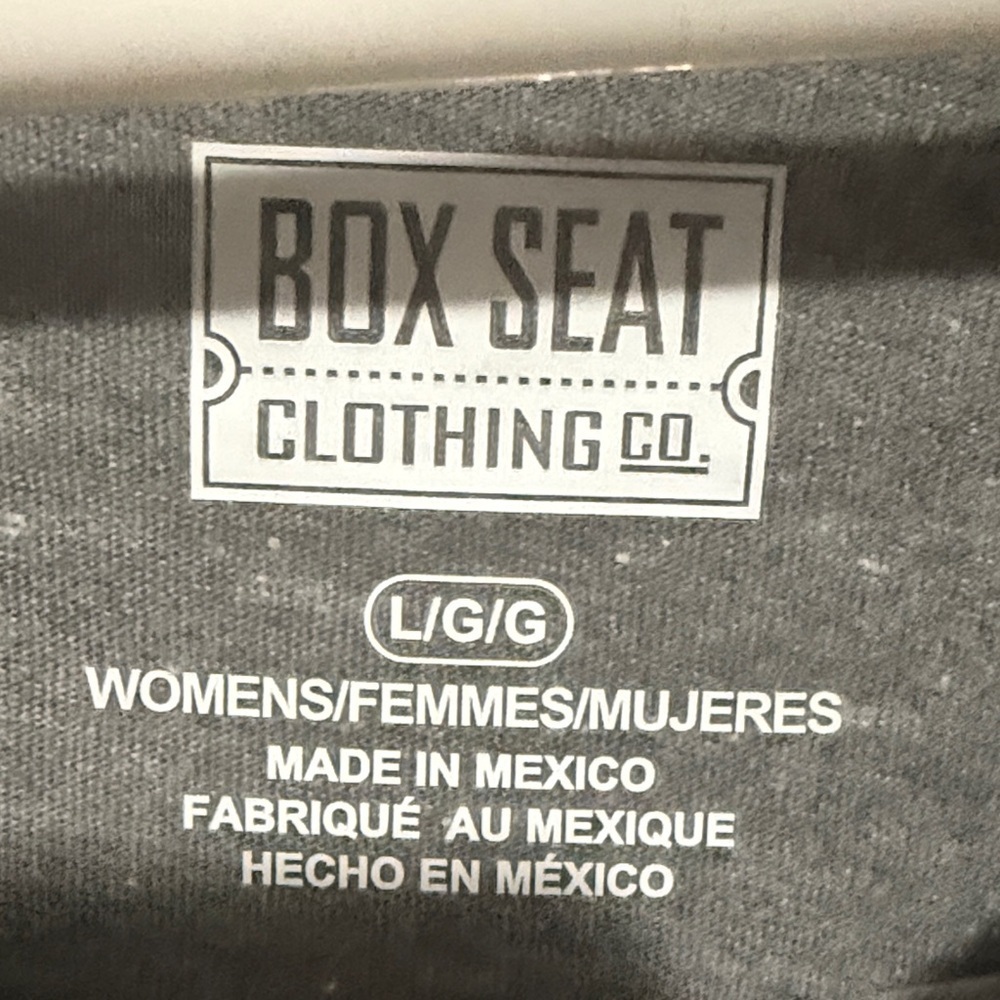 Oregon Women's Gray Long Sleeve Crop Top size L - Picture 3 of 4